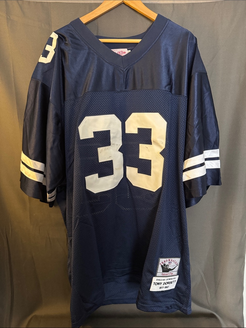 Mitchell and Ness Throwback Dallas Cowboys-Tony Dorsett Jersey